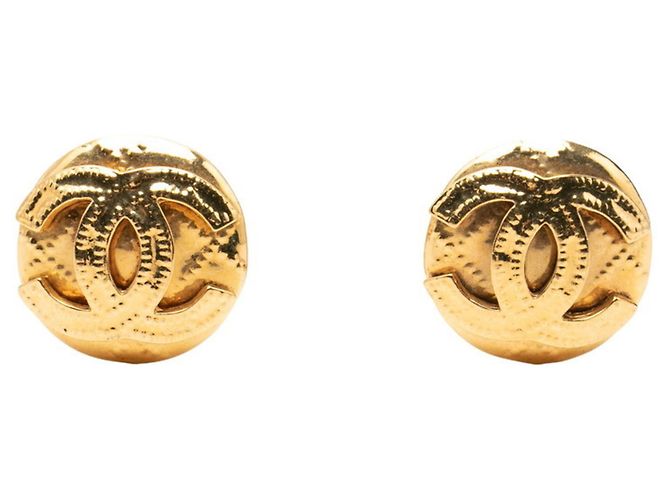 Orecchini a clip Chanel Vintage Gold D'oro