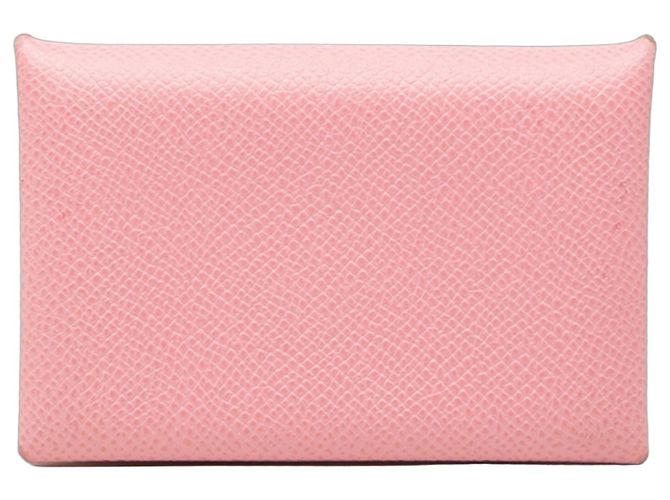 Hermès Cartera/Monedero Hermes Calvi Rosa