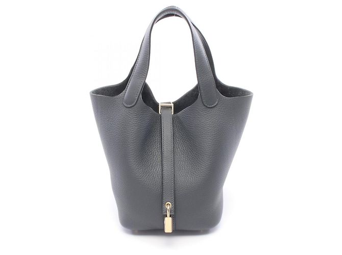 Hermès Borsa Hermes Picotin Lock PM Marrone