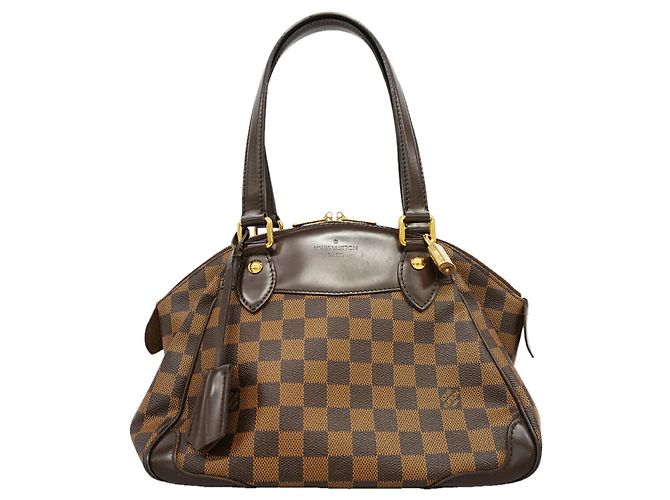Sac à main Louis Vuitton Damier Verona PM Damier ebène
