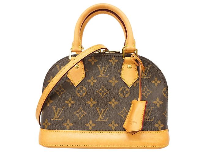 Louis Vuitton Alma BB Monogram Handtasche Braun