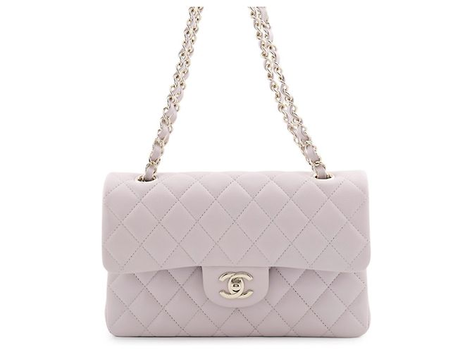 Sac à épaule Chanel Matelassé violet clair