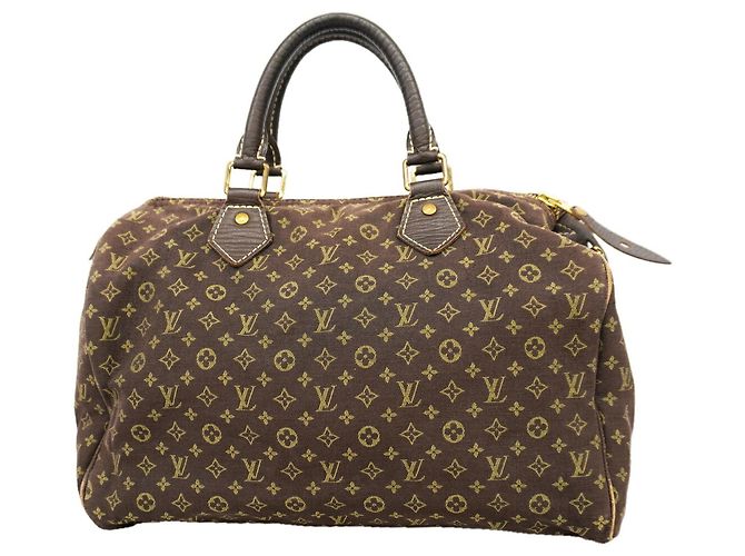 Bolso Louis Vuitton Monogram Mini Lin Speedy 30 Damier ebene