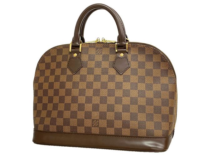 Louis Vuitton Damier Alma Handtasche N51131 Damier ebene