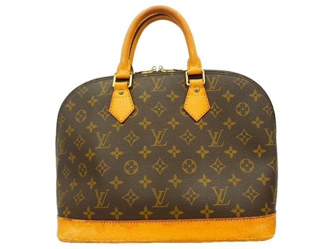 Louis Vuitton Alma Monogram Handtasche M51130 Braun