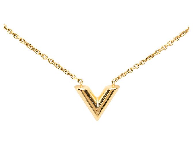 Collar Louis Vuitton Essential V Dorado