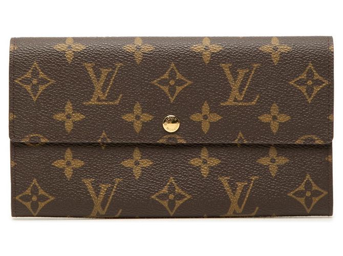 Louis Vuitton Monogram Portefeuille Sarah Long Wallet