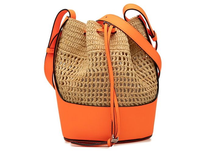 Bolsa Loewe Anagram Balloon em Neon Orange Laranja