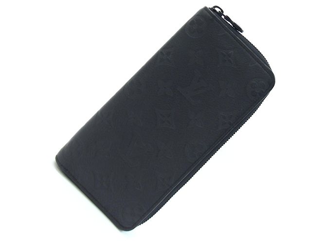 Louis Vuitton Zippy Wallet Vertical Black