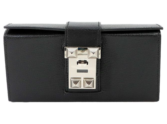 Hermès Borsa a pochette Hermes Neo Medor Nero
