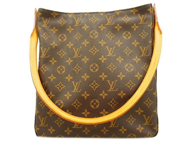 Bolsa de Ombro Louis Vuitton Monogram Looping GM Marrom