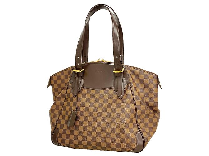 Borsa a tracolla Louis Vuitton Damier Verona GM Damier ebene