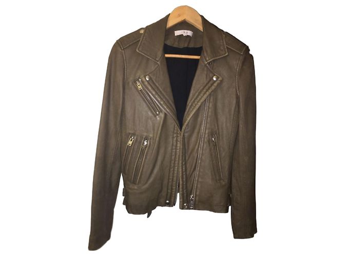 Giacca in pelle IRO Taupe