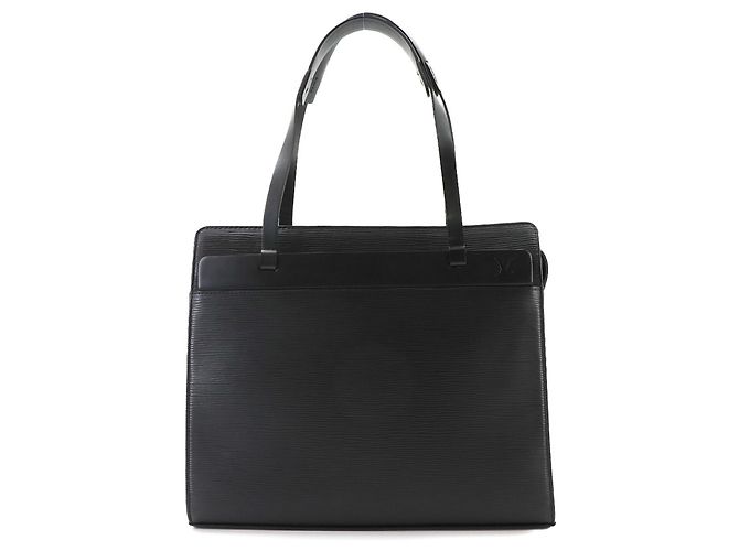 Louis Vuitton Croisette PM Epi Leather Tote Bag Black