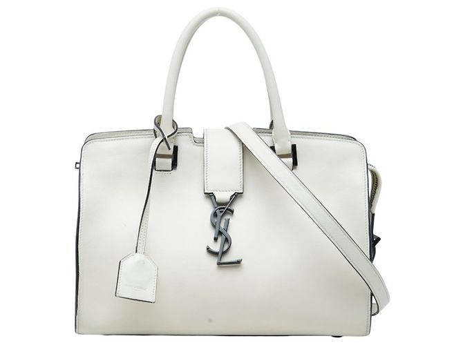 Autre Marque Saint Laurent YSL Logo Baby Cabas Handtasche