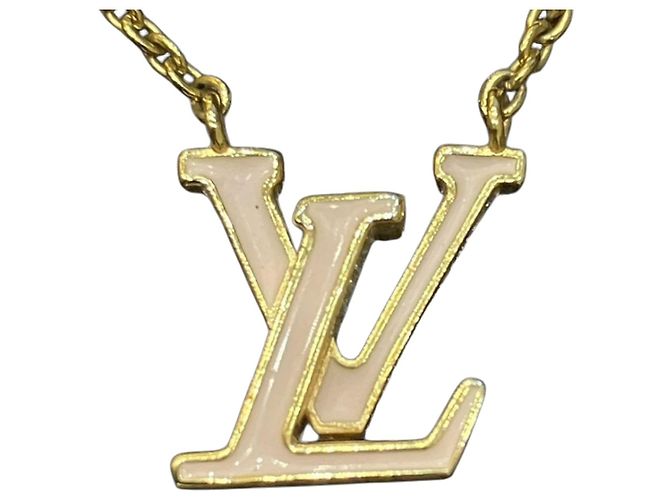 Louis Vuitton vergoldete Halskette Golden