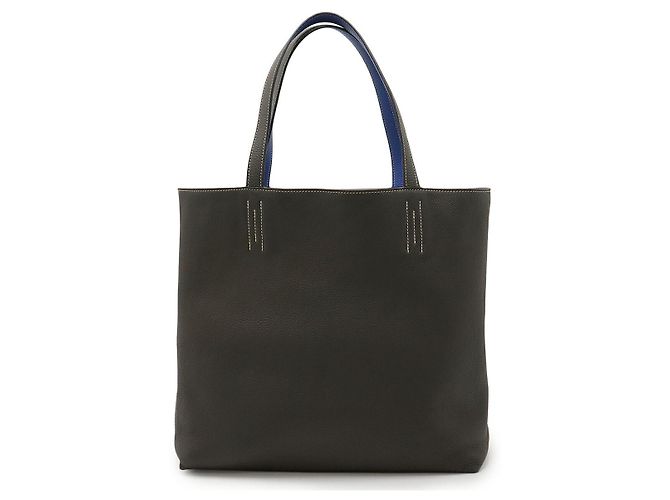 Hermès Double Sens 36 Taurillon Clemence Tote Bag Braun