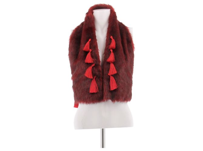 Autre Marque Accessorio sciarpa rossa Rosso