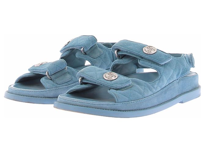 Chanel Sandali blu "Dad"