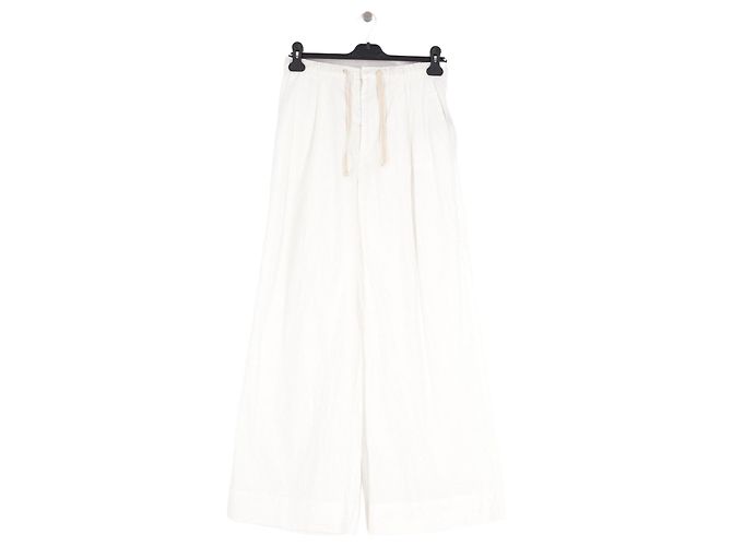 Soeur Pantalones de algodón blanco