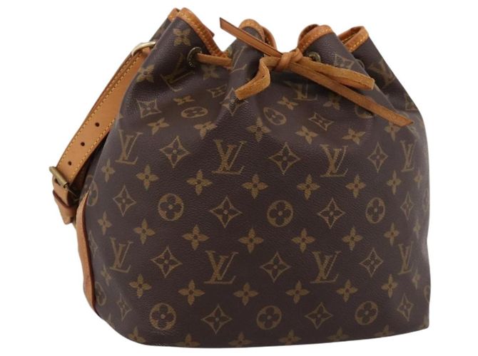 LOUIS VUITTON Monogram Petit Noe Schultertasche M42226 LV