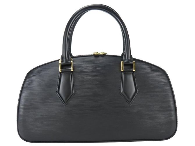 Bolsa Louis Vuitton Jasmine em couro Epi Noir
