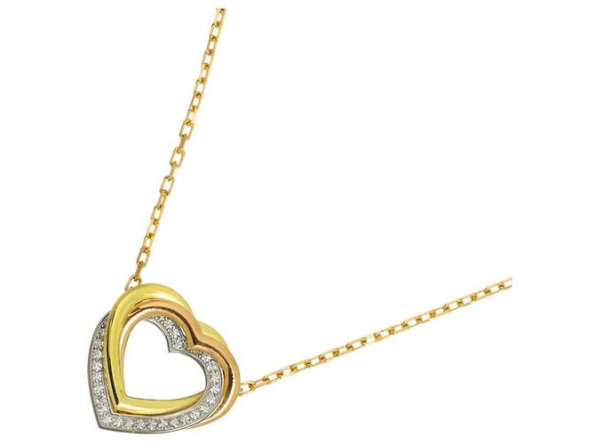 Collar Cartier Trinity Heart Diamante