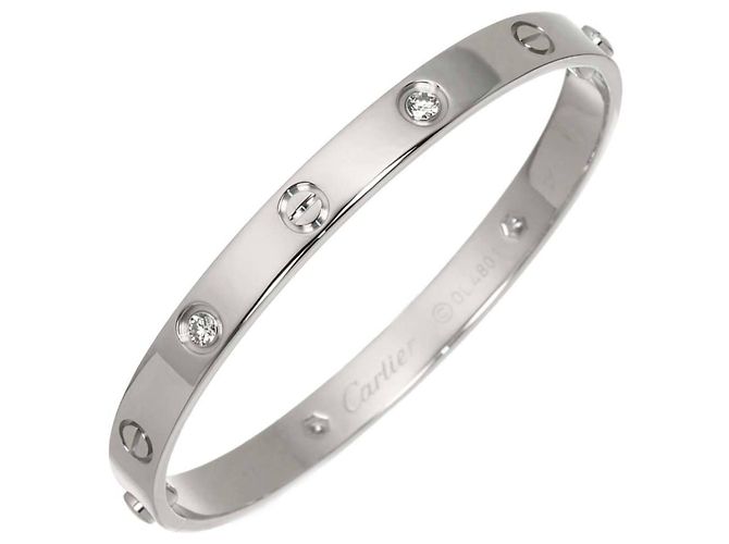 Pulsera Cartier Love en oro blanco