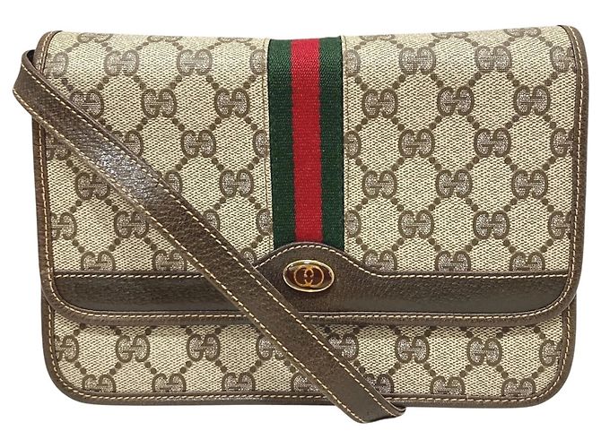 Bolsa de Ombro Gucci Old, Sherry Line