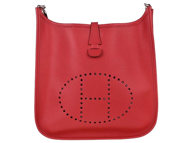 Hermès Sac Hermes Evelyne Gen I Epsom PM Rouge