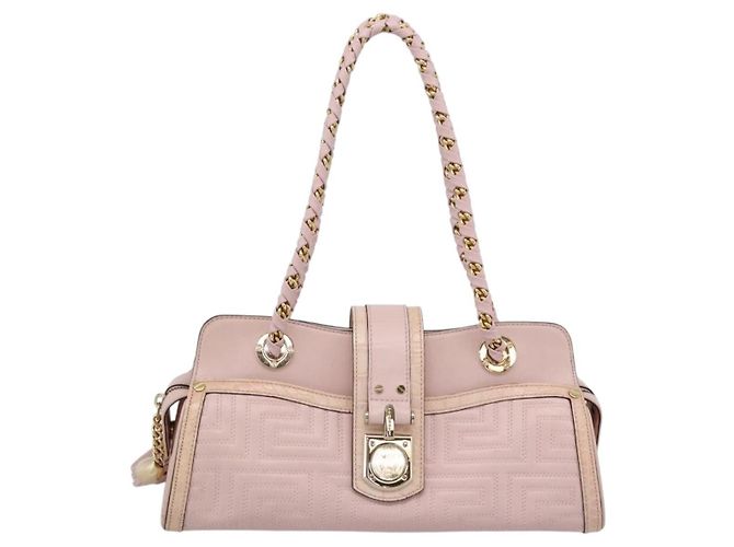 Versace Vintage Tote Leather