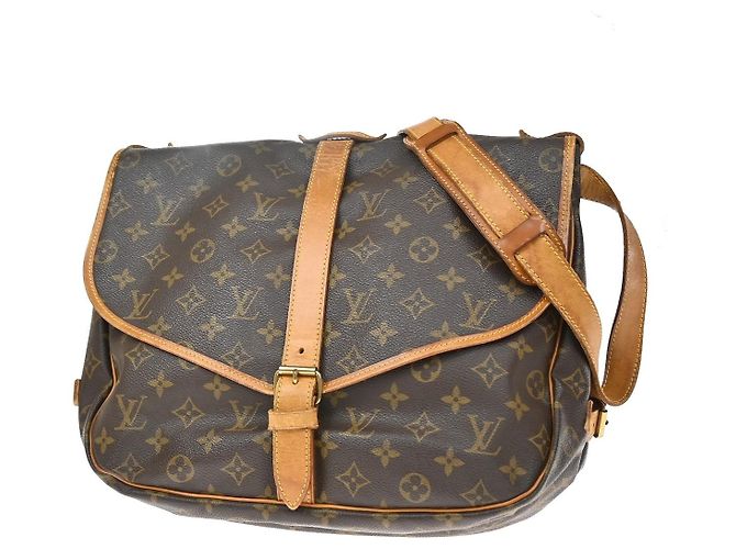 Louis Vuitton Saumur Monogram Canvas 35