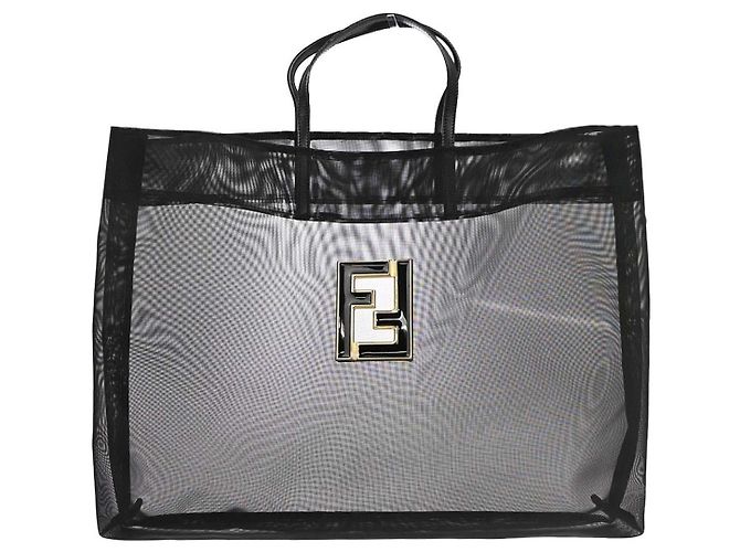Fendi Vintage FF Mesh Large