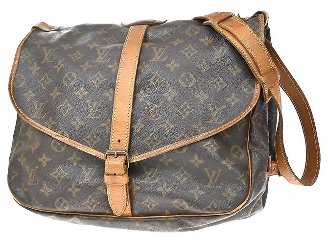 Louis Vuitton Saumur Monogram Canvas 35