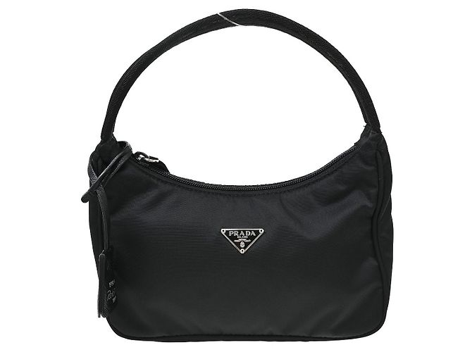 Prada Hobo Tessuto Small Schwarz