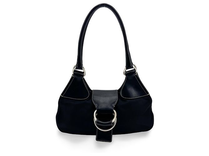 Borsa a tracolla Prada in pelle medium Nero