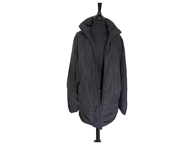 Giacca Prada nera in nylon Nero