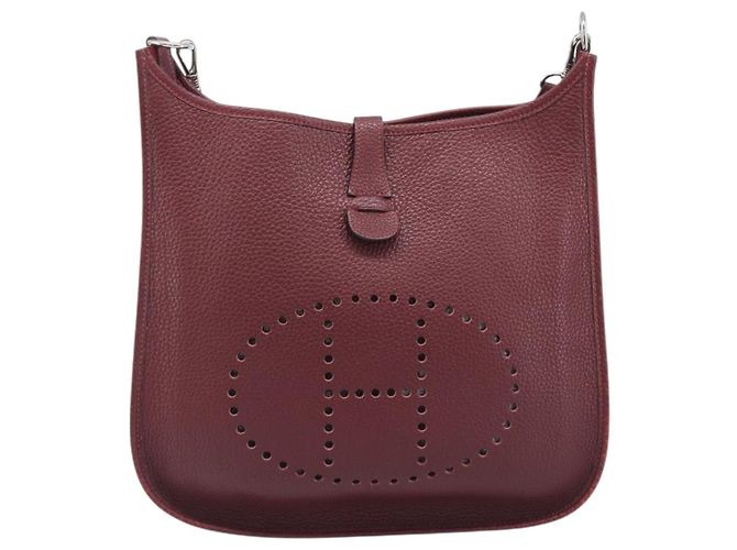 Hermès Bolsa Hermes Evelyne Gen I Chamonix PM Bordeaux