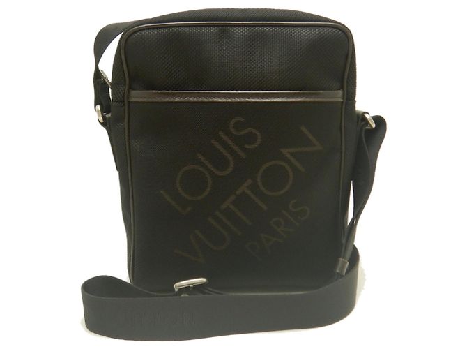Borsa a tracolla Louis Vuitton Damier Geant Citadin NM Nero
