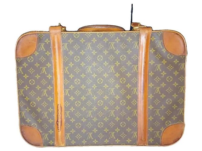 Mala Louis Vuitton Monogram Canvas Marrom Monograma