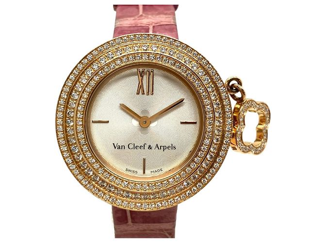 Van Cleef & Arpels Charm Bezel Diamond Uhr