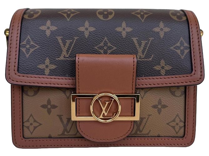 Louis Vuitton Mini Dauphine Monogram e Reverse Monogram