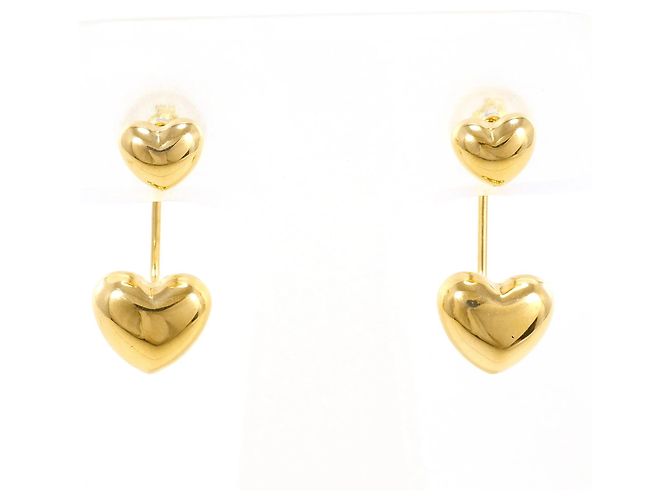 Autre Marque Orecchini a lobo in oro giallo 18K D'oro