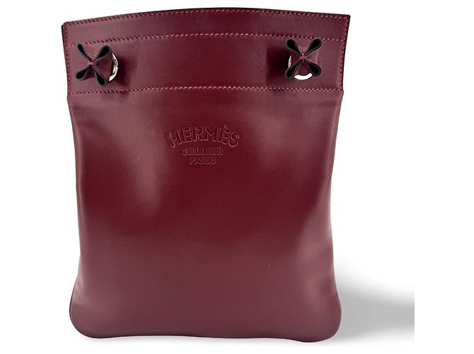 Hermès Hermes Aline Milo Lambskin and Swift Mini