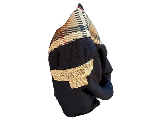 Burberry Brit Herrenhemd Marineblau
