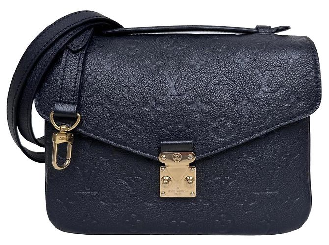 Louis Vuitton Pochette Métis Couro Empreinte Noir