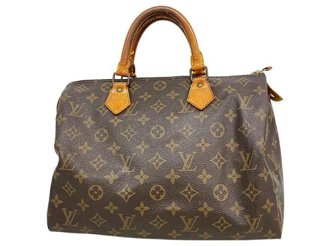 Bolso de mano Louis Vuitton Monogram Speedy 30