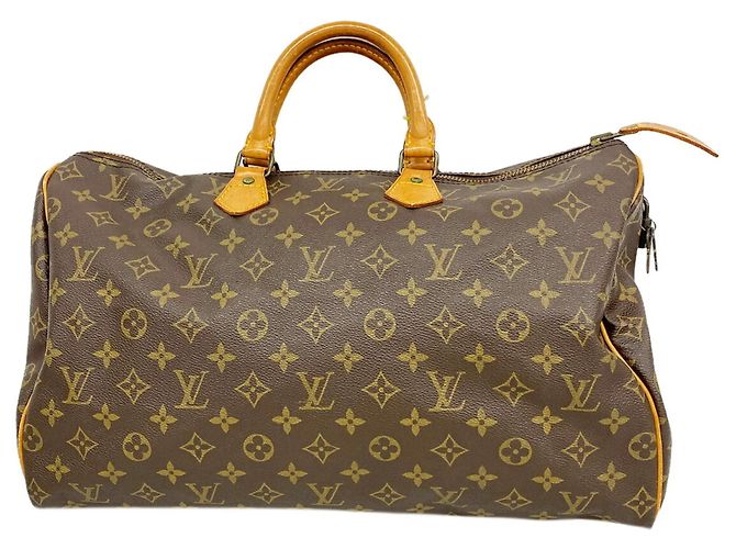 Bolsa Louis Vuitton Monogram Speedy 40 Marrom