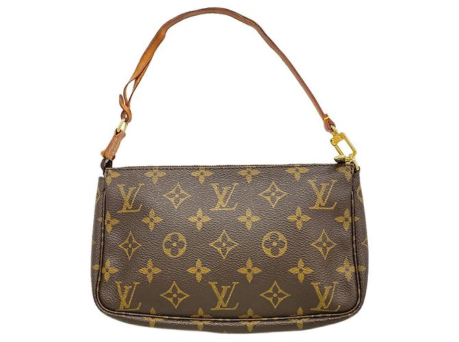 Louis Vuitton Monogram Pochette Accessoires Bag/Pouch Marrone