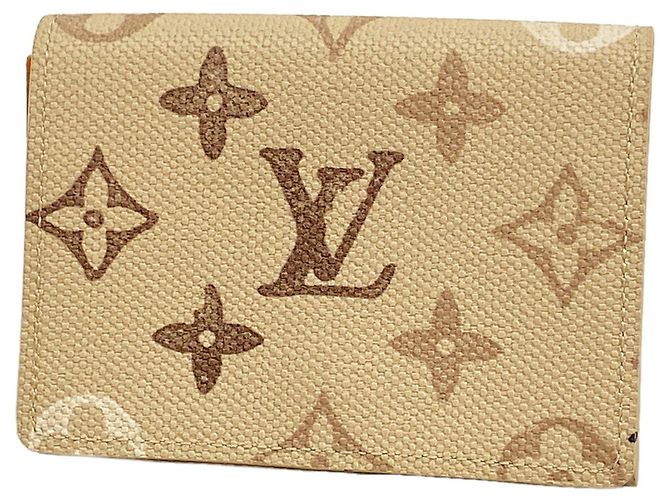 Louis Vuitton Visitenkartenetui Beige